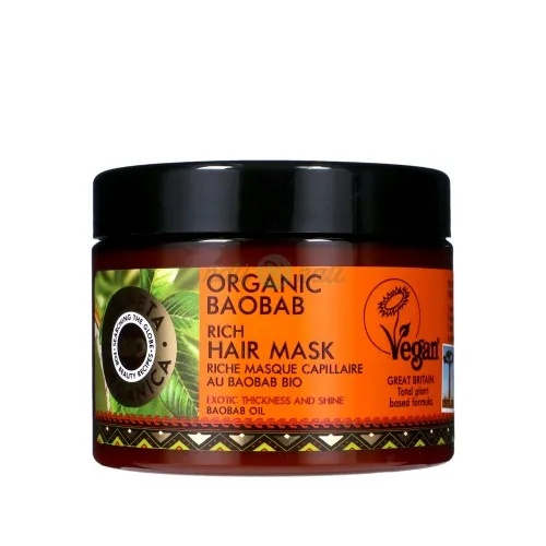Planeta Organica Organic Baobab Rich Hair Mask (Maska do włosów `Organiczny baobab`)