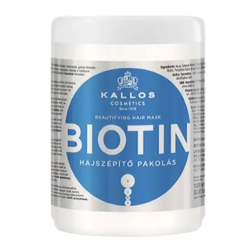 Kallos KJMN, Biotin, Maska do włosów upiększająca włosy