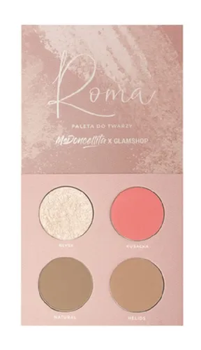 Glam Shop MsDoncellita x Glam Shop, Paleta do konturowania `Roma`