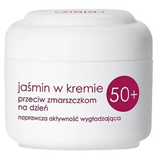Ziaja Jaśminowa, Jaśmin w kremie przeciw zmarszczkom na dzień (stara wersja)
