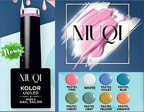 Niuqi Nail Salon, Lakier hybrydowy kolor UV/LED - 3