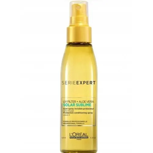 L'Oreal Professionnel Serie Expert, Solar Sublime UV Filter + Aloe Vera Protection Conditioning Spray (Ochronny spray do włosów z filtrem UV i wyciągiem z aloesu (nowa wersja))