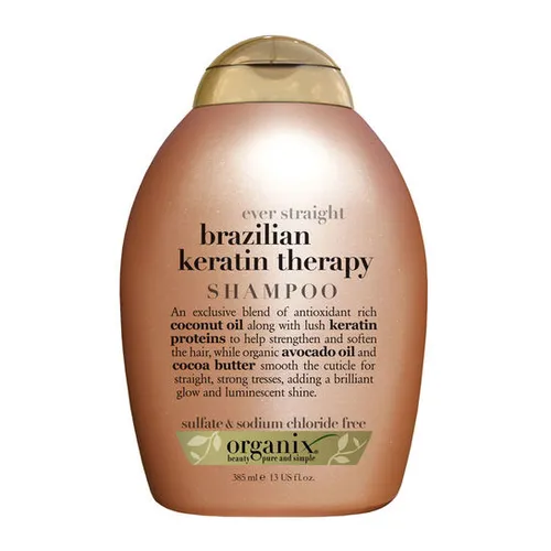 Organix Brazilian Keratin Therapy, Shampoo (Wygładzający szampon z keratyną)