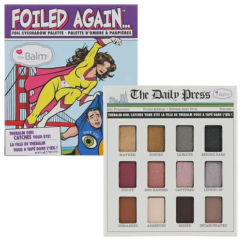 The Balm Foiled Again..., Foil Eyeshadow Palette (Paleta 12 cieni do powiek)