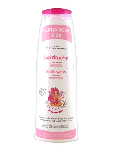 Alphanova Sante Kids, Princesse Body Wash (Żel do mycia ciała dla dzieci)