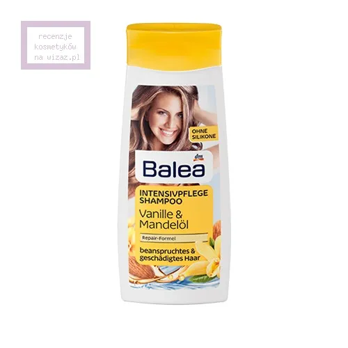 Balea Intensivpflege Shampoo Vanille & Mandelol (Szampon do włosów zniszczonych, Wanilia i olejek migdałowy)