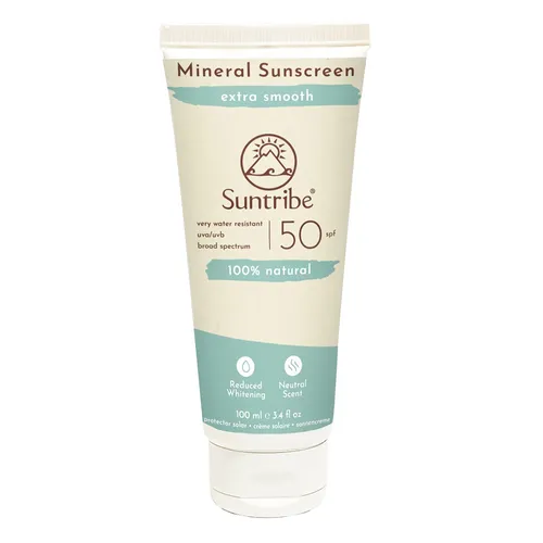 Suntribe Mineral Sunscreen Extra Smooth SPF50 (Krem przeciwsłoneczny do twarzy i ciała)