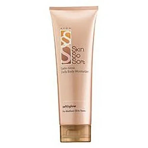 Avon Skin So Soft, Satin Glow Daily Body Moisturiser (Rozświetlający balsam do ciała)