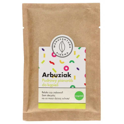 Manufaktura Piękna Pudrowy pianorób do kąpieli `Arbuziak`