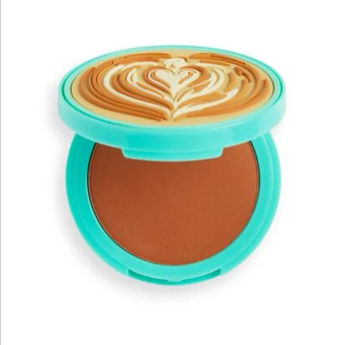 I Heart Revolution Tasty, Coffee  Bronzing Powder (Bronzer do twarzy) - 1