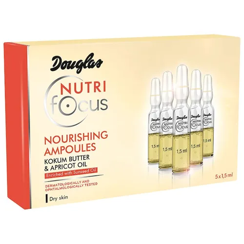 Douglas Collection Nutri Focus, Nourishing Ampoules (Odżywcze ampułki do twarzy)