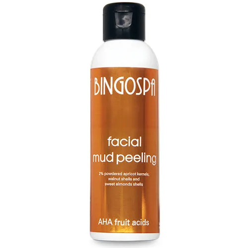 BingoSpa Peeling błotny do twarzy z kwasami owocowymi - 1