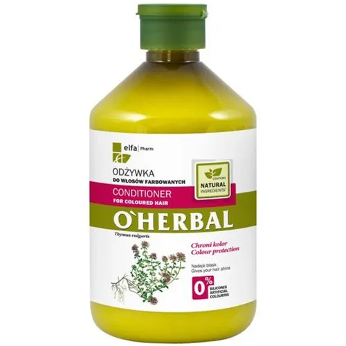 O'Herbal Odżywka do włosów farbowanych z ekstraktem z macierzanki tymianku