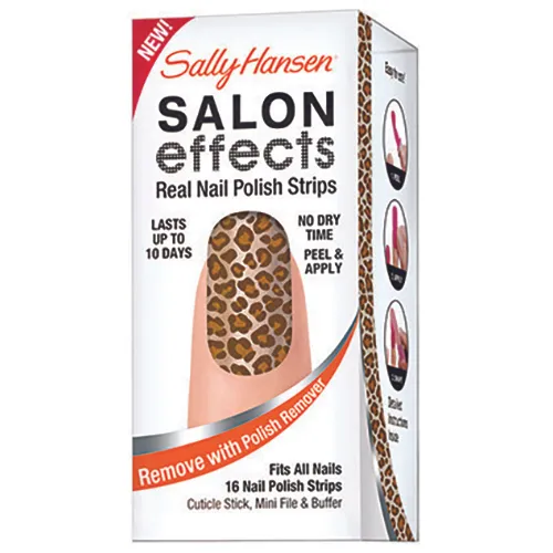 Sally Hansen Salon Effects, Real Nail Polish Strips
