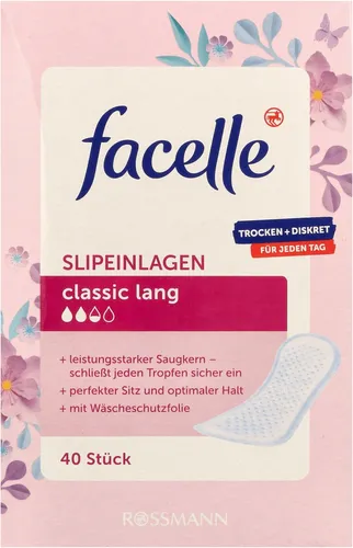Facelle Slipeinlagen Classic Lang (Wkładki higieniczne) - 1