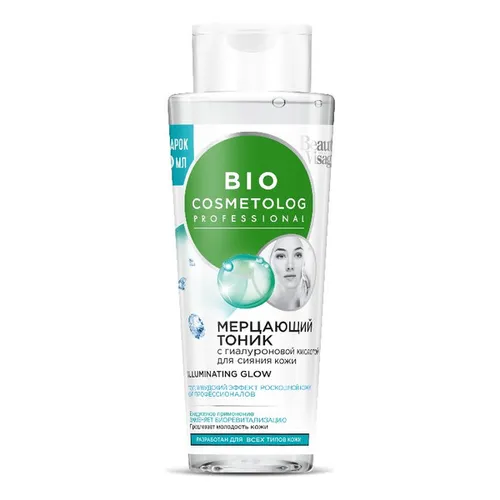 Fitokosmetik Bio Cosmetolog Professional, Tonik do twarzy z kwasem hialuronowym
