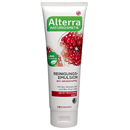 Alterra Reinigungs - Emulsion Bio - Granatapfel (Emulsja oczyszczająca z granatem)