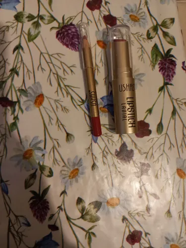 Ushas Matic Lips Waterproof Long Lasting (Zestaw do ust: szminka i konturówka) - 2