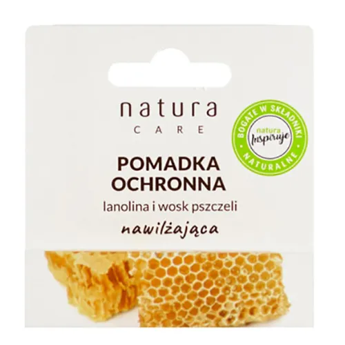 Natura Care Pomadka ochronna nawilżająca `Lanolina i wosk pszczeli`