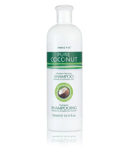 Inecto Pure Coconut, Shampooing Hydratant (Szampon nawilżający do włosów kokosowy)