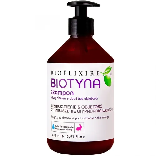 Bioelixire Professional, Szampon z biotyną włosy cienkie, słabe i bez objętości - 2