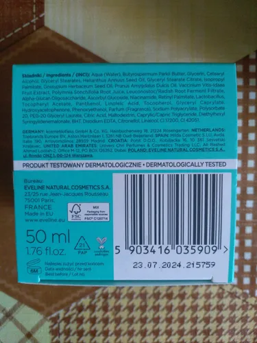 Eveline Cosmetics My Beauty Elixir Glow Berry, Rozświetlający krem łagodzący - 2