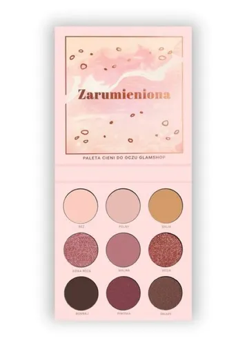 Glam Shop GlamBOX, Paleta cieni do powiek `Zarumieniona` - 3