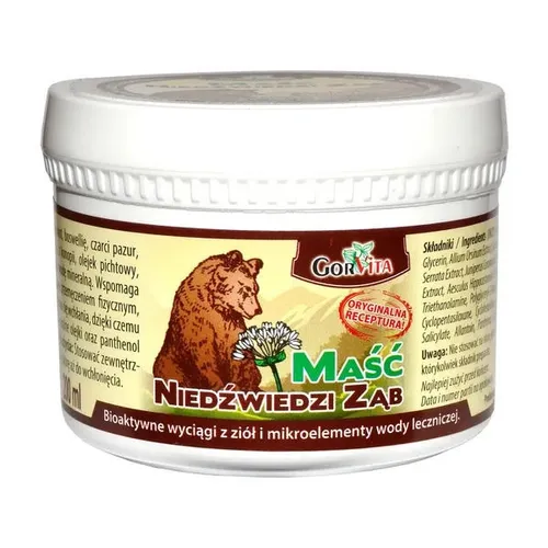 GorVita Maść `Niedźwiedzi ząb`