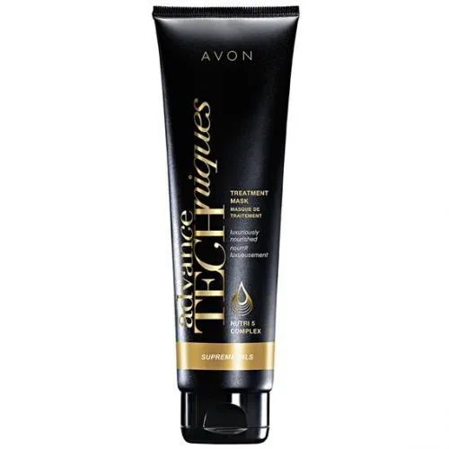 Avon Advance Techniques, Supreme Oils Treatment Mask with Nutri 5 Complex (Luksusowa intensywna kuracja odżywcza o włosów [Maska do włosów `Kompleksowa pielęgnacja`]) - 2
