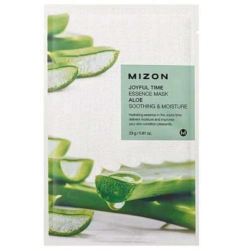 Mizon Joyful Time, Essence Mask Aloe Soothing & Moisture (Aloesowa maska w płachcie)