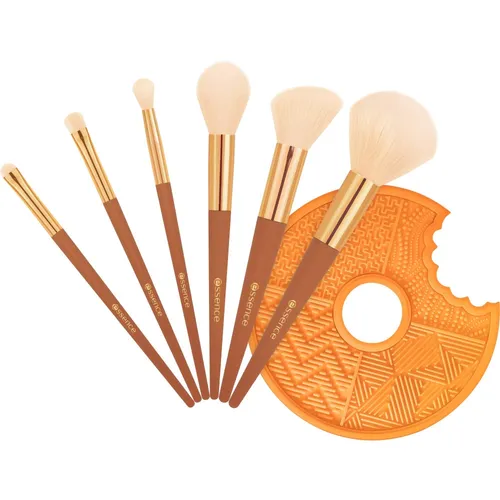 Essence Cookies For Santa, Scented Brush Set & Cleansing Pad (Zestaw do makijażu) - 2