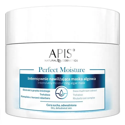 Apis Perfect Moisture, Intensywnie nawilżająca maska algowa