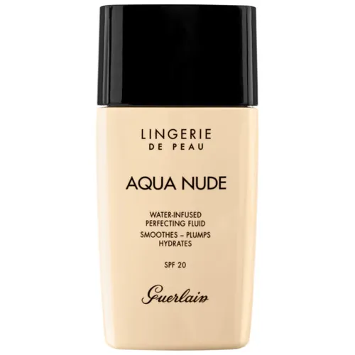 Guerlain Lingerie de Peau, Aqua Nude, Water-Infused Perfecting Fluid SPF 20 (Podkład nawilżający z SPF 20)