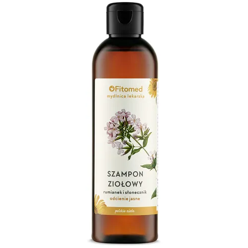 Fitomed Mydlnica lekarska, Szampon ziołowy do włosów koloryzowanych, odcienie jasne `Rumianek i słonecznik` - 2