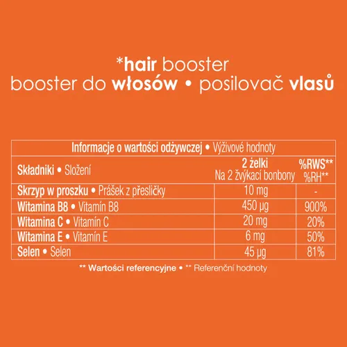Sephora Collection, Beauty Gummies, Hair Booster Biotin + Selen (Suplement diety) - 2