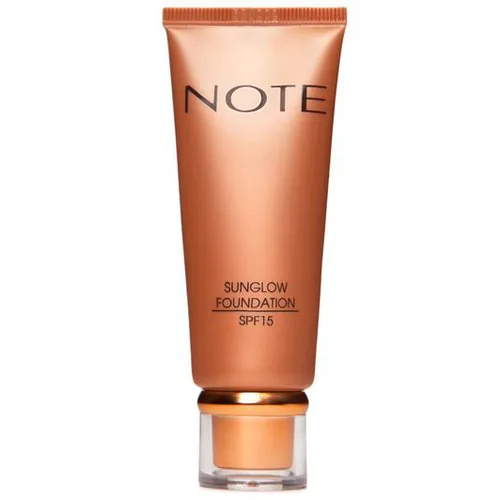 Note Cosmetique Sunglow Foundation SPF 15 (Podkład rozświetlająco-brązujący)