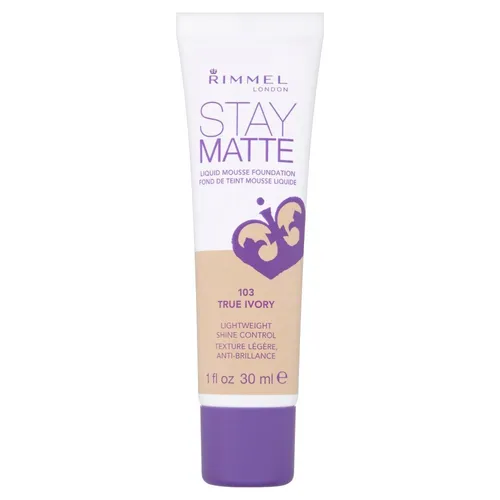 Rimmel Stay Matte, Foundation (Podkład matujący do twarzy (nowa wersja))