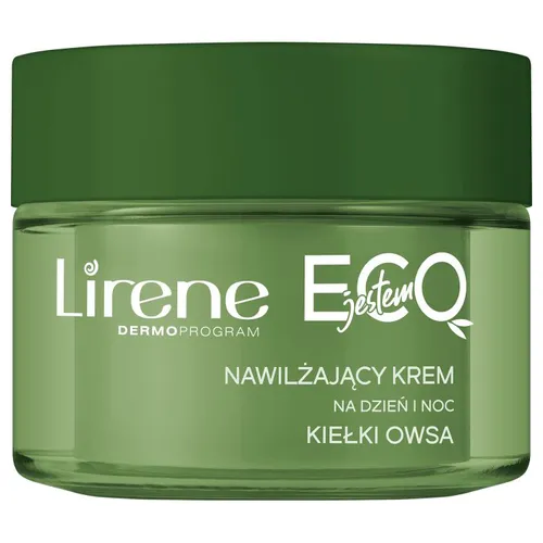 Lirene Dermoprogram Jestem Eco, Nawilżający krem na dzień i na noc `Kiełki owsa` - 2