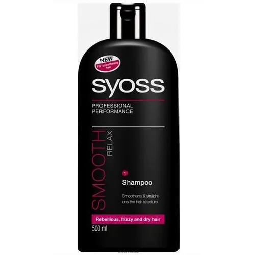 Syoss Smooth Relax, Shampoo (Szampon wygładzająco - prostujący do niesfornych włosów)