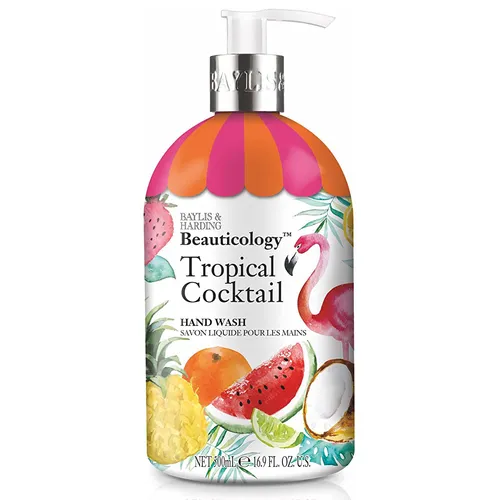 Baylis & Harding Beauticology, Tropical Cocktail Hand Wash (Mydło do rąk w płynie)