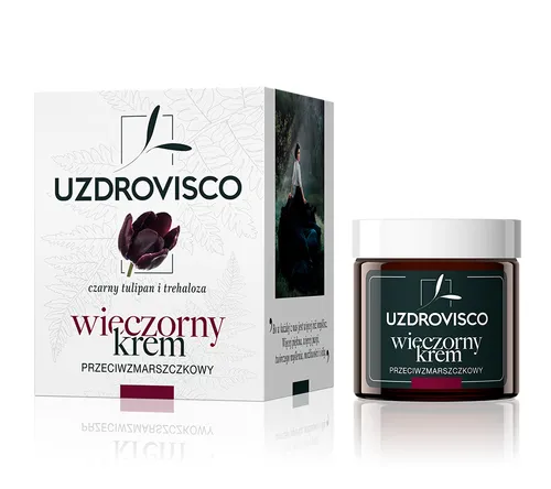 Uzdrovisco Wieczorny krem przeciwzmarszczkowy `Czarny tulipan` - 2