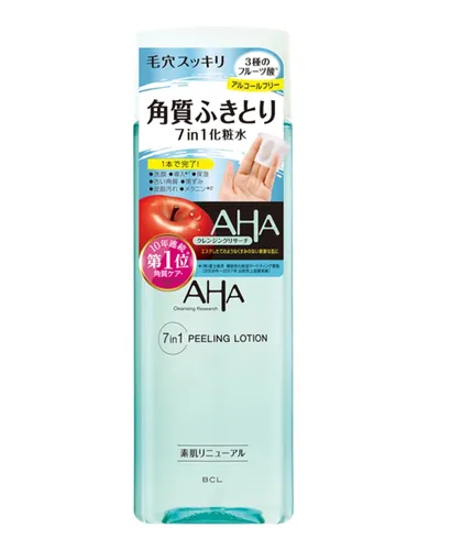 BCL AHA Cleansing Research Peeling Lotion (Złuszczająco-naprawczy tonik do twarzy)