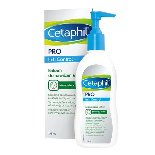 Cetaphil PRO Itch Control, Balsam do nawilżania twarzy i ciała niemowlęta i dzieci
