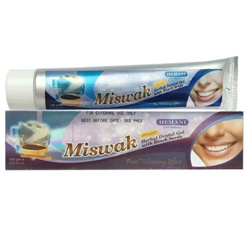 Hemani Miswak Herbal Dental Gel (Ziołowy żel do zębów)