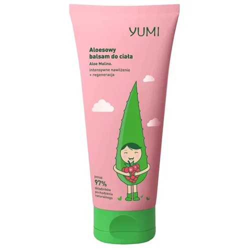 Yumi Aloesowy balsam do ciała `Aloe Malina`