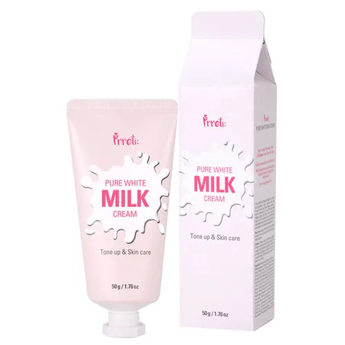 Prreti Tone up & Skin Care, Pure White Milk Cream (Krem rozjaśniający) - 1