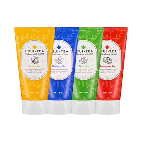 Missha Fruit Tea Cleansing Foam (różne rodzaje) (Oczyszczająca pianka do twarzy (różne rodzaje)) - 2