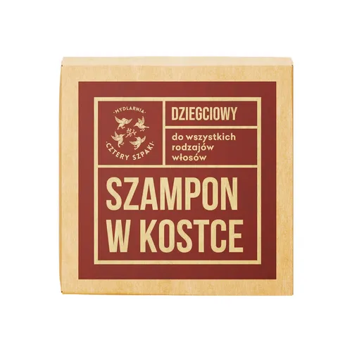 Mydlarnia Cztery Szpaki Dziegciowy szampon w kostce