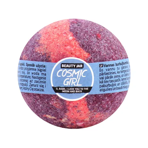 Beauty Jar O, Babe I Love You to the Moo and Back Cosmic Girl  Fizzing Bath Bomb (Musująca kula do kąpieli)