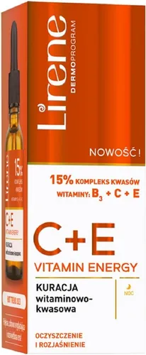 Lirene Dermoprogram C+E Vitamin Energy, Kuracja witaminowo-kwasowa - 2